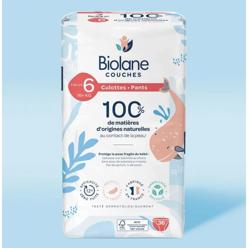 Biolane Expert Couches Culottes Naturelles