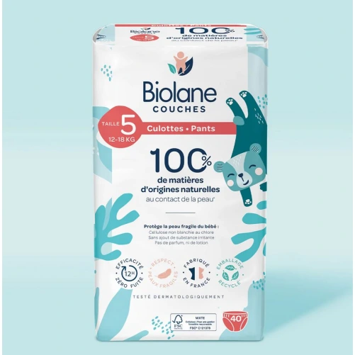 Biolane Expert Couches Culottes Naturelles