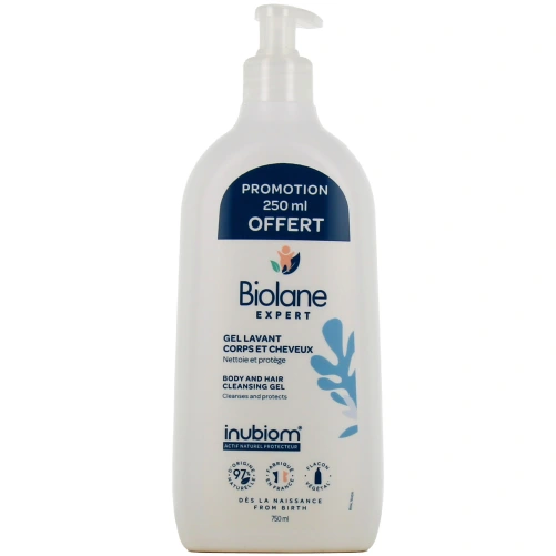 Biolane Expert Gel lavant corps et cheveux