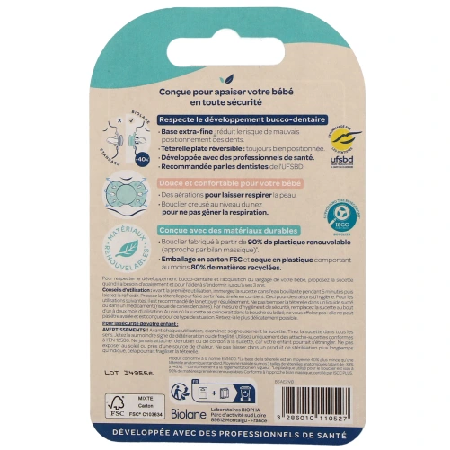 Biolane Sucette Anatomique 6-18 Mois