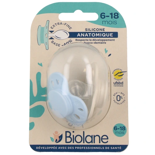 Biolane Sucette Anatomique 6-18 Mois