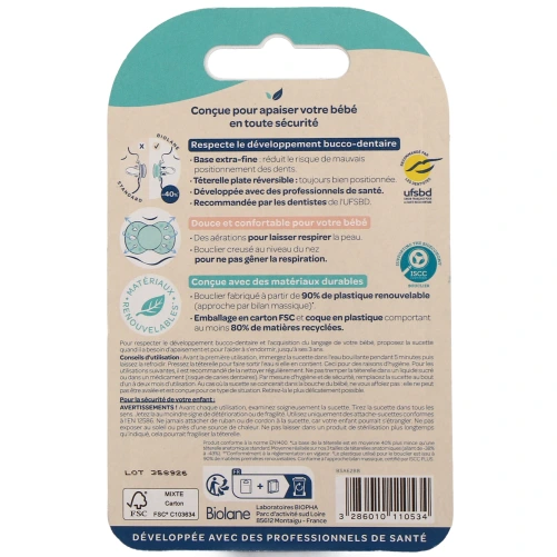Biolane Sucette Anatomique 6-18 Mois