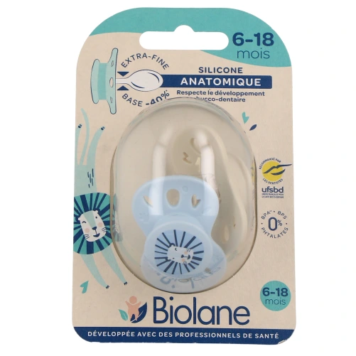Biolane Sucette Anatomique 6-18 Mois