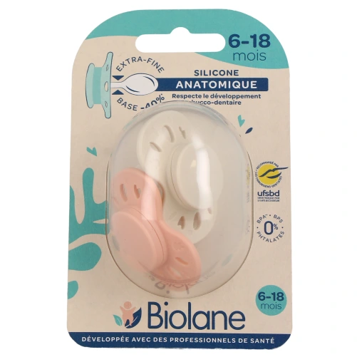 Biolane Sucette Anatomique 6-18 Mois