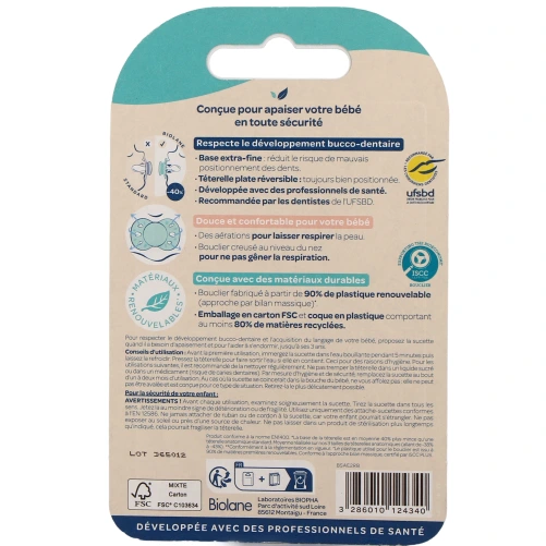 Biolane Sucette Anatomique 6-18 Mois