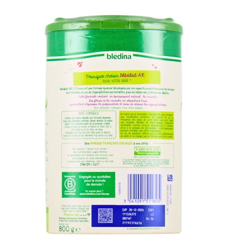 Blédilait AR 0-12 Mois