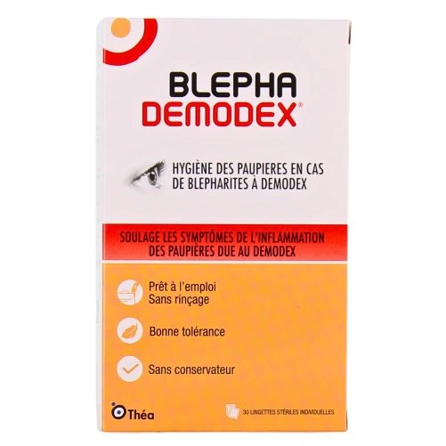 Blephademodex Lingettes