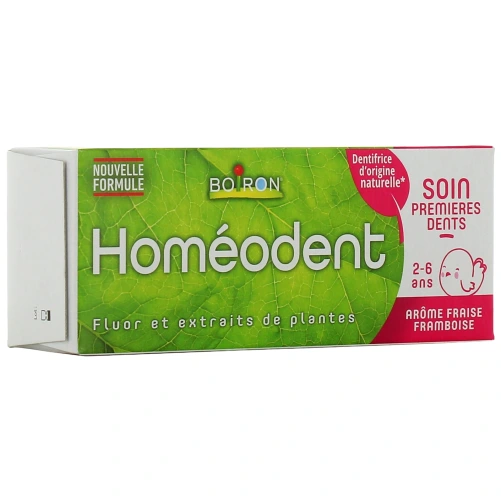 Homeodent Dentifrice Premières Dents 2-6 ans