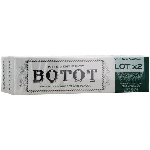 Botot Dentifrice Menthe Pin Eucalyptus