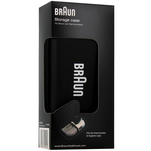 Braun boîtier de rangement protecteur pour thermomètre auriculaire