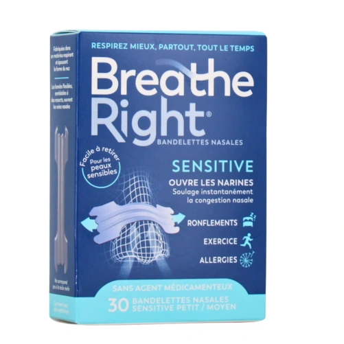 Breathe Right Bandelettes nasales