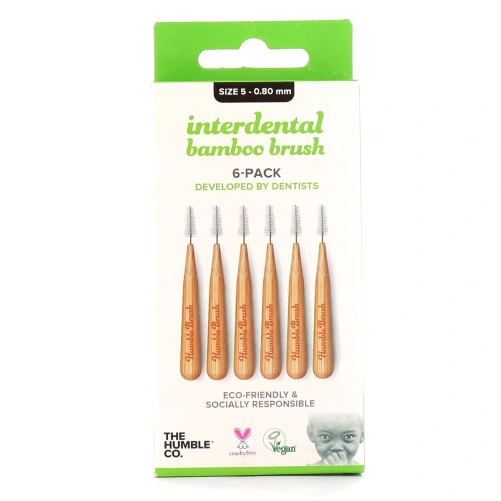 The Humble Co Brossettes Interdentaires Bambou