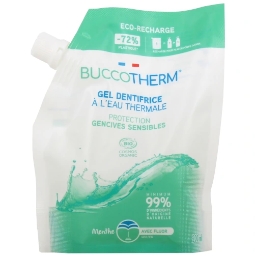 Buccotherm Dentifrice Bio Eau Thermale Gencives Sensibles