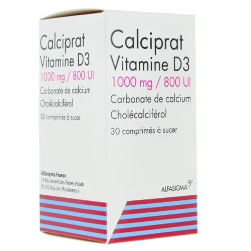 Calciprat Vitamine D3 1000mg