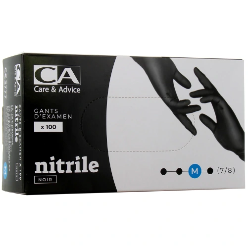 Care & Advice Gants d'Examen en Nitrile