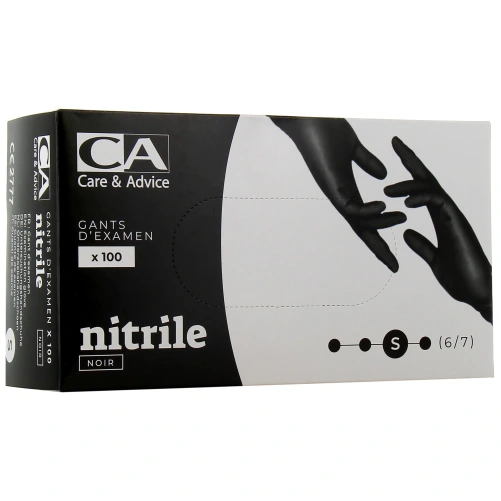Care & Advice Gants d'Examen en Nitrile