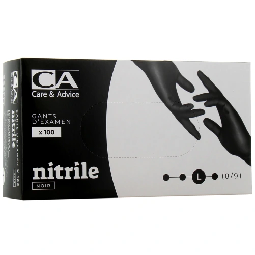 Care & Advice Gants d'Examen en Nitrile