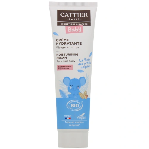 Cattier Bébé Crème Hydratante Bio