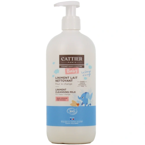 Cattier Bébé Liniment Lait Nettoyant Bio