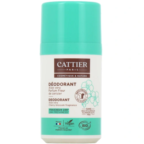 Cattier Déodorant Roll-On 24h Bio