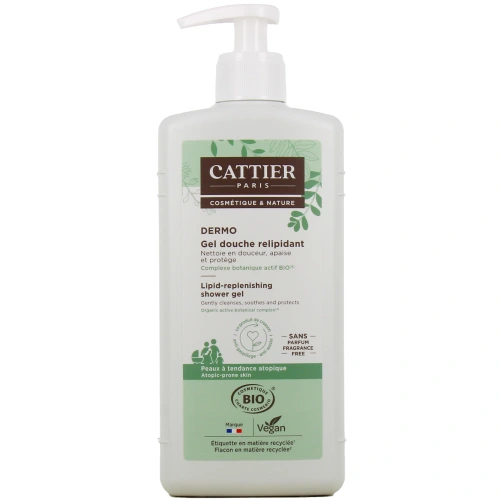 Cattier Dermo Gel Douche Relipidant Bio