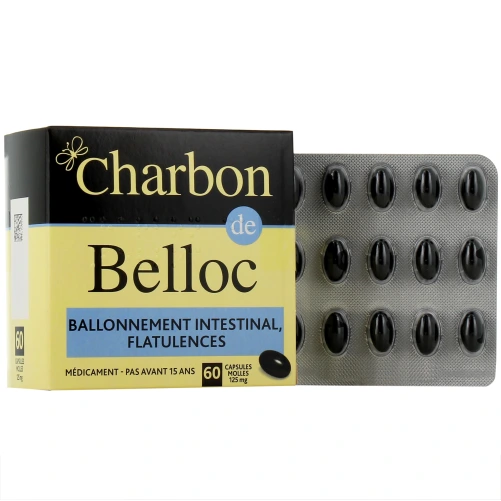 Charbon de Belloc capsules