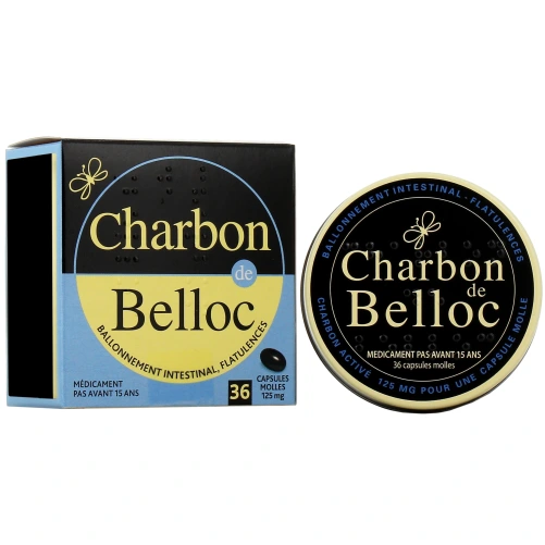 Charbon de Belloc capsules