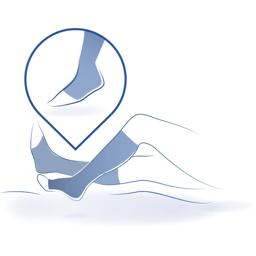 Thuasne Venoflex Clinic Chaussettes Anti Thrombose Homme Classe 2