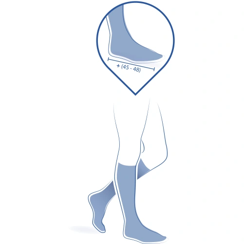 Thuasne Venoflex Elegance Chaussettes Homme Pied Long Classe 2