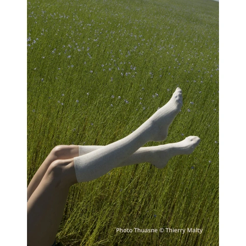 Thuasne Venoflex Fast Lin Chaussettes de contention Femme Classe 2