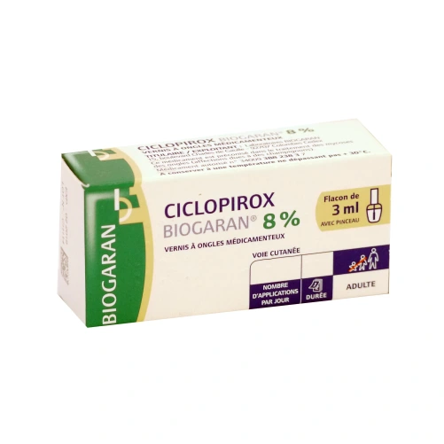 Ciclopirox Vernis