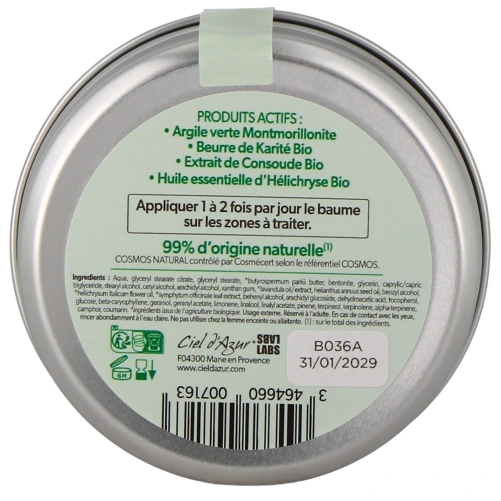 Ciel d'Azur Baume à l'Argile