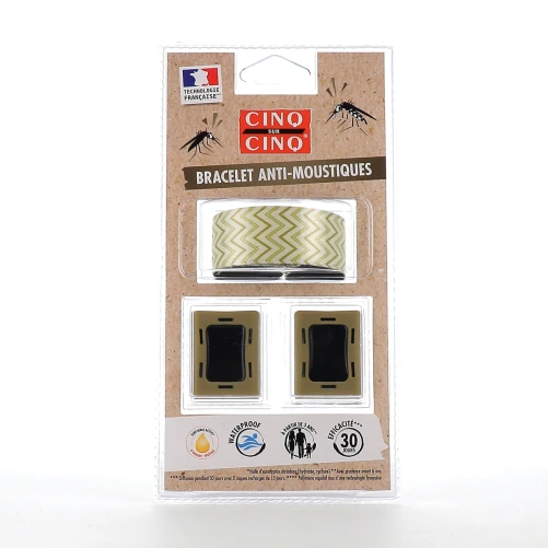Cinq sur Cinq Bracelet Anti-Moustiques