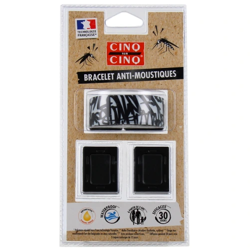 Cinq sur Cinq Bracelet Anti-Moustiques