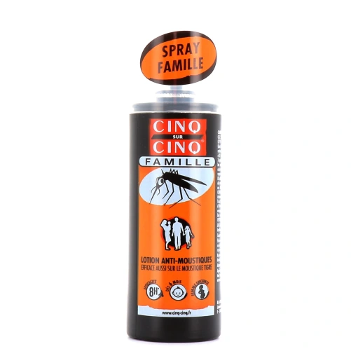 Cinq sur Cinq Famille Lotion anti-moustiques