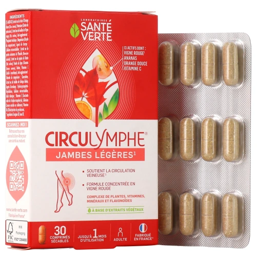 Circulymphe Jambes Légères Comprimés