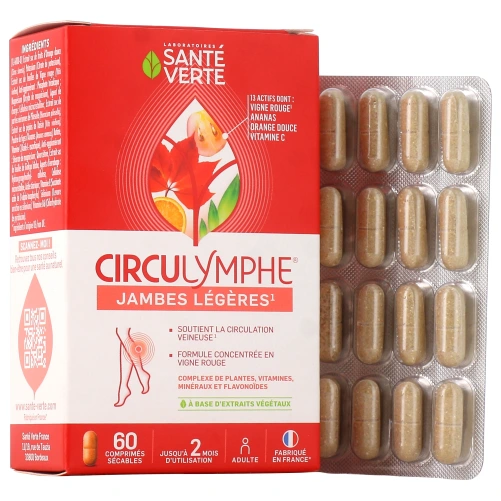 Circulymphe Jambes Légères Comprimés