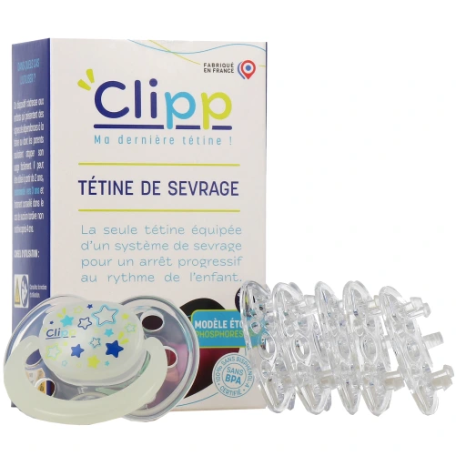 Clipp Tétine de sevrage