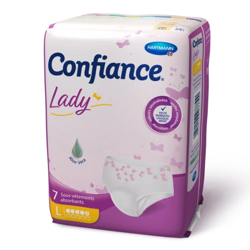Confiance Lady Sous-Vêtements Absorbants