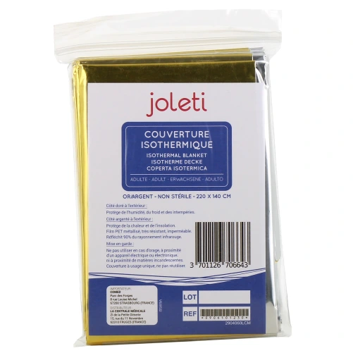 Couverture de survie 220x140cm