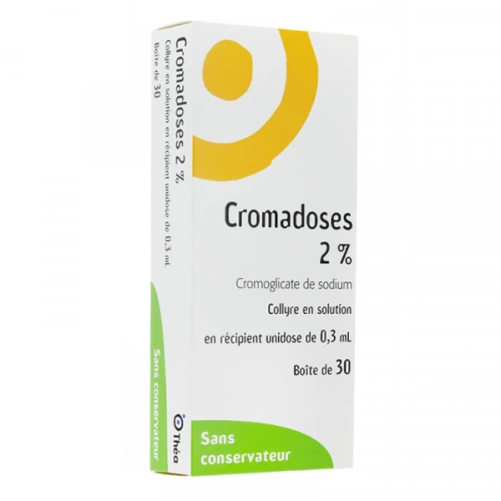 Cromadoses 2% Collyre en Unidoses