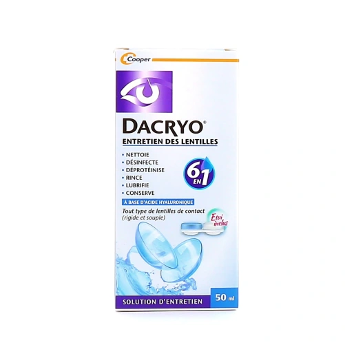 Dacryo Entretien des Lentilles 6-en-1