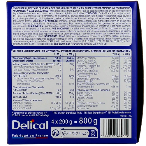 Delical Purée HP HC