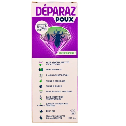 Déparaz Poux Protex Shampoing Préventif