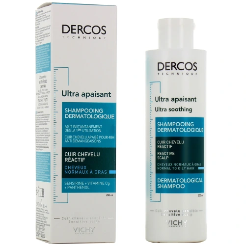 Dercos Shampooing Traitant Ultra Apaisant