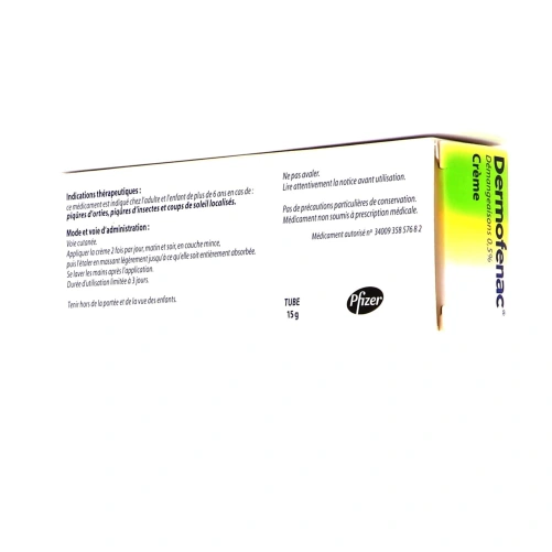 Dermofenac 0,5% Crème Anti-Démangeaisons