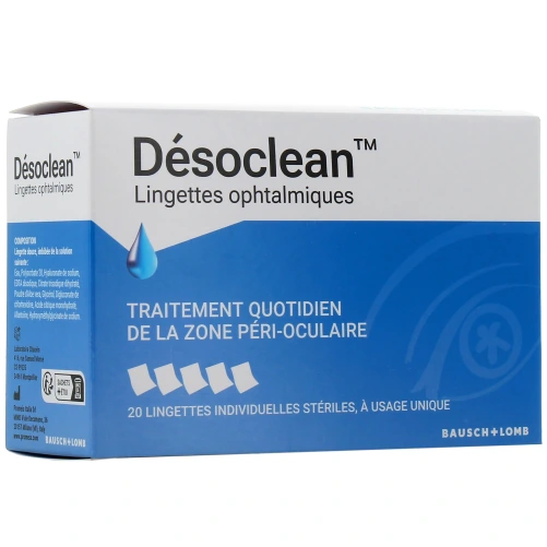 Désoclean Lingettes Ophtalmiques