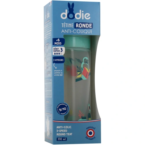 Dodie Biberon Anti-Colique Tétine Ronde