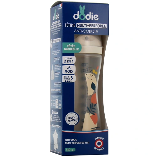 Dodie Biberon Tétine Multi-Perforée