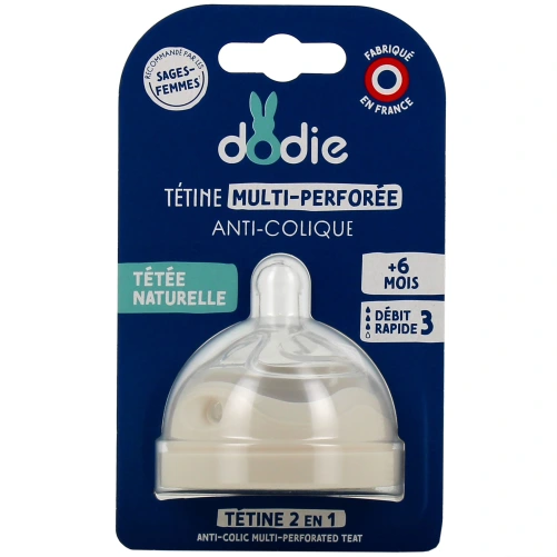 Dodie Tétine Multi-Perforée Anti-Colique